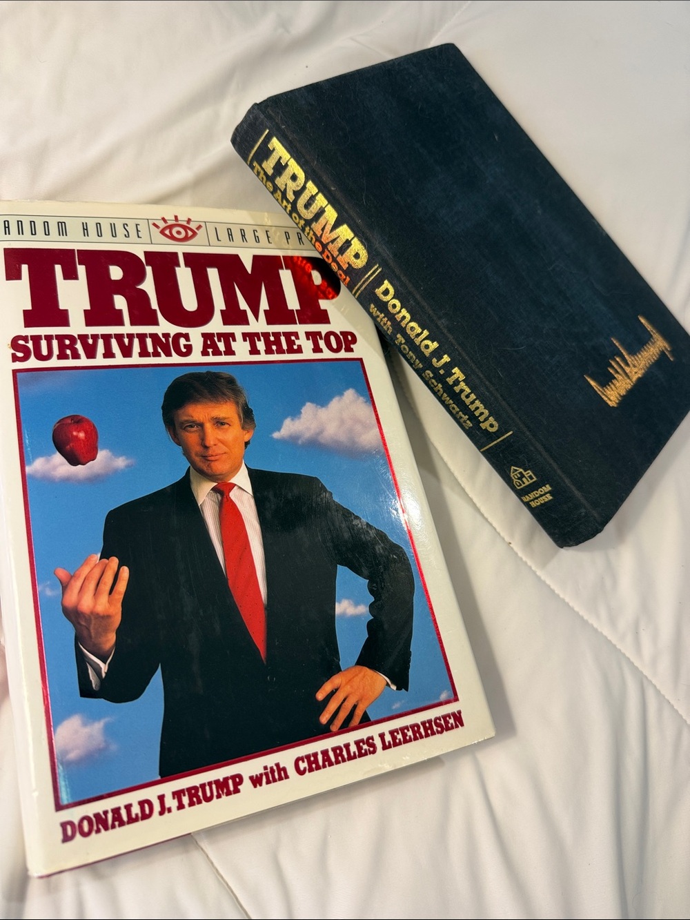 Donald J. Trump - Surviving at the Top And THE ART OF THE DEAL 2 books 📕